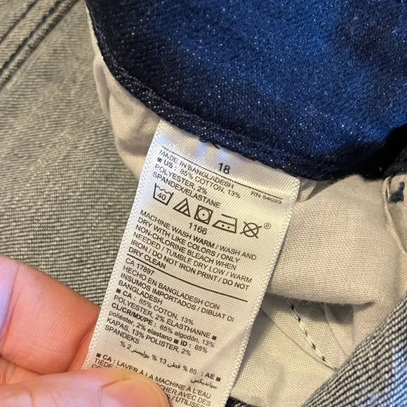 Old Navy Women's Deep Indigo Plus Size Skinny Jeans - Picture 10 of 10